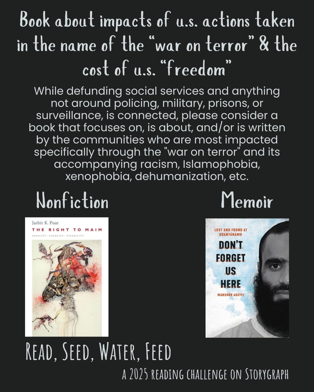 continuing thoughts on "war on terror"